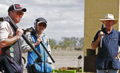 Clay target shooters take a break during competition at the Gemfields annual two-day shoot earlier this month. Clay target shooters take a break during competition at the Gemfields annual two-day shoot earlier this month.